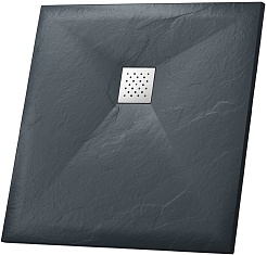 Grossman Душевой поддон Strong 100x100 GR-S2100100Q графит – фотография-1